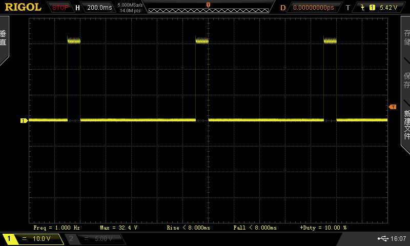 低频脉冲1Hz